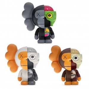 KAWS Bape Dissected Baby Milo Vinyl Figure 7.2inch - SVUNCUNG Toys