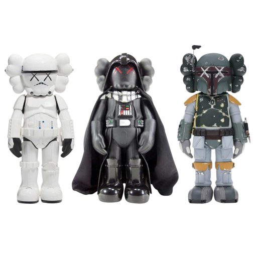 KAWS Star Wars Darth Vader Storm Trooper Boba Fett 9.7inch
