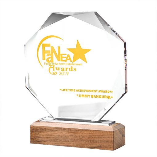 Personalized Custom Crystal Award Trophy 5.3-9.0inch - Image 3