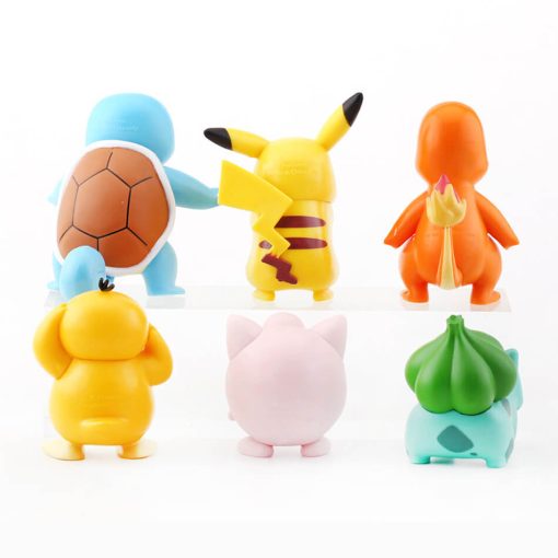 Pokemon PVC Toy Figures 6 PCS 3inch - Image 2