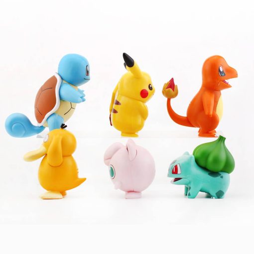 Pokemon PVC Toy Figures 6 PCS 3inch - Image 3