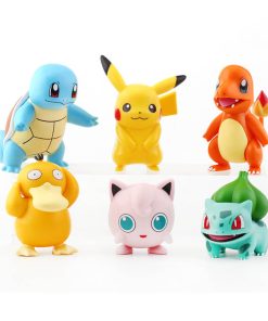 Pokemon PVC Toy Figures 6 PCS 3inch