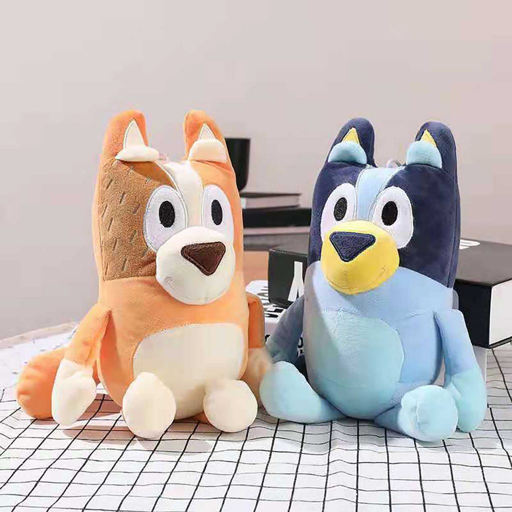 Bandit Chilli Bluey Bingo Soft Stuffed Animal 10.5inch SVUNCUNG Toys Art Toy, Plushies Gift