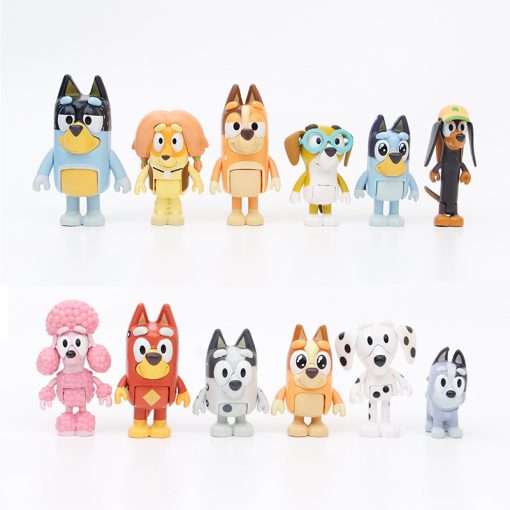Bluey family and Friends model toy 12 Figures 1.9-3.1inch - Image 5