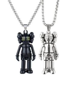 KAWS Metal/Soft Silicone/Hard Resin Necklace  2.1-2.7inch