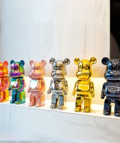 Gloomy Bear Ceramics Violent Bear DollBig Bear Collectible Toy Gift Fashion Ornament Sculpture Statue 7.8-11.0inch