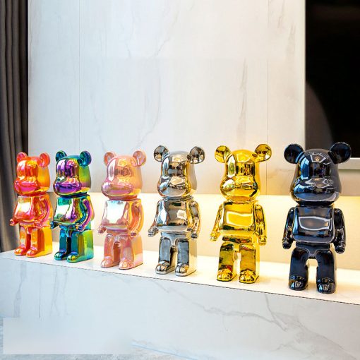 Gloomy Bear Ceramics Violent Bear DollBig Bear Collectible Toy Gift Fashion Ornament Sculpture Statue 7.8-11.0inch
